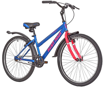 Дорожный велосипед RUSH HOUR LADY 500 V-brake ST 26" 1ск голубой, рама 15