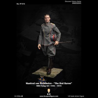 Манфред фон Рихтгофен, Красный Барон - Коллекционная фигурка 1/6 scale Manfred von Richthofen The Red Baron Special Edition (FP014B) - Facepoolfigure