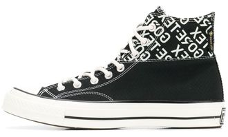 Кеды Converse Pro Leather Gold Standard кожаные высокие