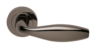 Дверные ручки Morelli Luxury SIENA NIN Цвет - Черный никель