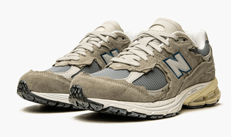 New Balance 2002R Protection Pack Mirage Grey (Серые) сбоку