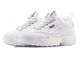 Fila Disruptor 2 Белые с мехом (36-45)