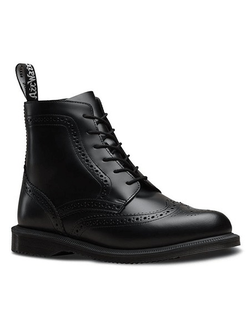 Ботинки Dr. Martens Delphine Smooth женские черные