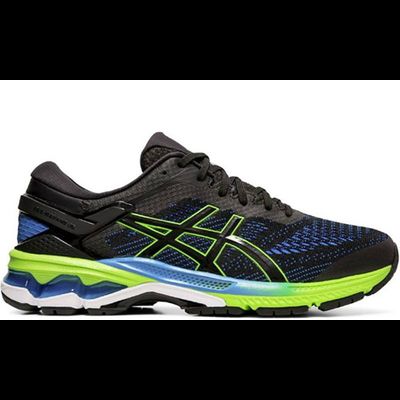 Asics Gel Kayano 26 Черные с зеленым