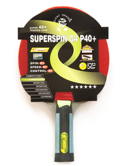 Теннисная ракетка Dragon Superspin 6 Star New (коническая)