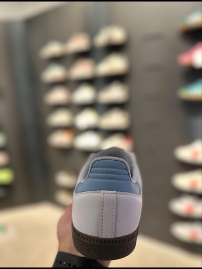 Adidas Samba OG White Blue Gum