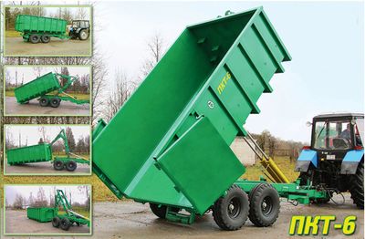 Полуприцепы тракторные ПКТ-6 и ПКТ-6-1 - 1