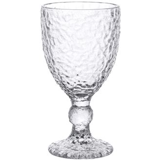 Бокал для вина прозрачный "Лед"