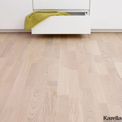 Паркетная доска Karelia Дуб Natural Vanilla Matt 3S купить в интернет-магазине karelia-floor.ru