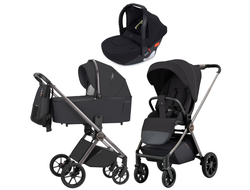 Коляска 3в1 Carrello Ultra Night Black 2024 (cruise)