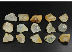 Топаз, кристалл, "дикий", в ассортименте, Россия, Забайкальский край (13-18 мм, 2-3 г) №36032