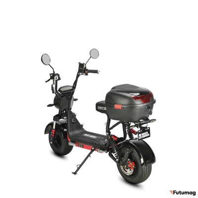 Электроскутер WHITE SIBERIA MINI R 3.0 BLACK 60V