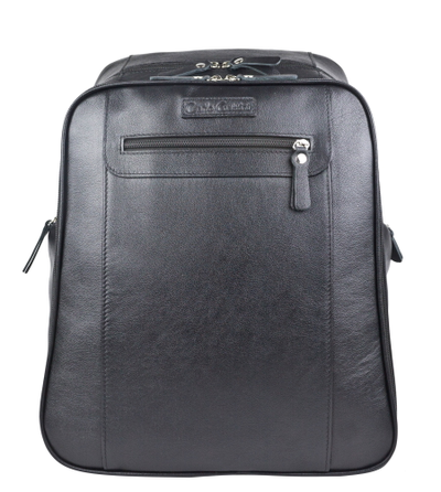 Кожаный рюкзак Cossira black (арт. 3048-01)