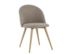 Стул Лион серо-бежевый шенилл