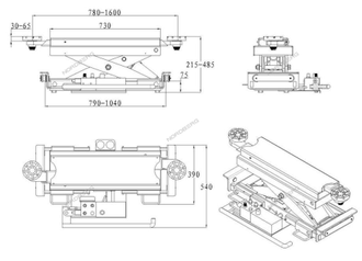 Траверса гидравлическая, г/п 3 тонны NORDBERG N433
