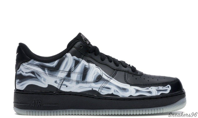 Nike Air Force 1 Nike Air Skeleton Black Мужские  (40-45)