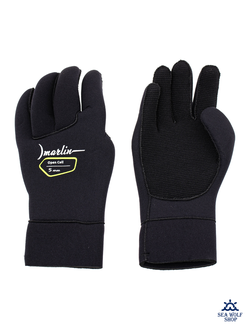 Перчатки неопреновые 5мм Marlin OPEN CELL Sheico р.XXL