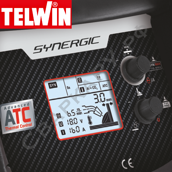 Полуавтомат для MIG/MAG сварки Telwin ELECTROMIG 300 SYNERGIC