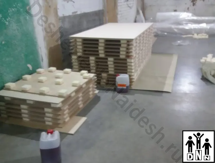 Помост для художественой гимнастики, производство