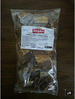 Янтарная рыбка С ПЕРЦЕМ кусочки (Чипка)