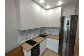 Кухня белый матовый