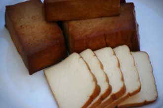 Копченый тофу без упаковки 400 грамм