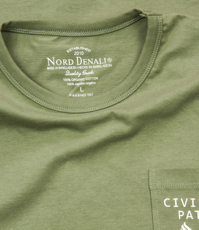 Мужская футболка STRYKER от бренда NORD DENAL Olive