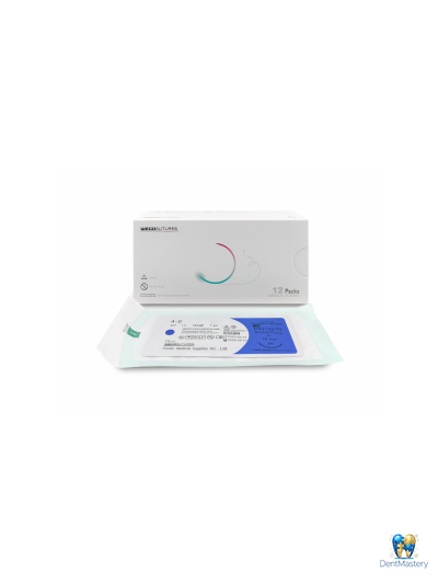 Мононить WEGO Polypropylene USP 4-0, обратно-режущая игла 3/8 19 мм, 75 см — артикул P43193-75