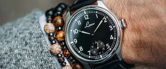 Часы мужские LACO NAVY BREMERHAVEN 42,5 MM AUTOMATIC - ручной завод ETA 6498.1