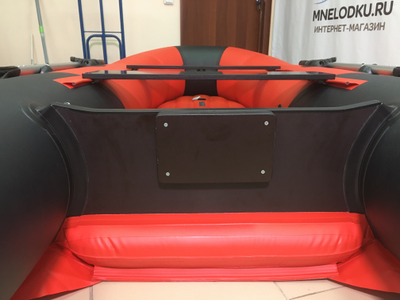 Моторная лодка Таймень NX 2800 НДНД красно черный - MNELODKU.RU