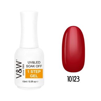 Гель-лак однофазный ONE STEP 15 мл.-- Gel Lac ONE STEP, 15 ml--- 10123