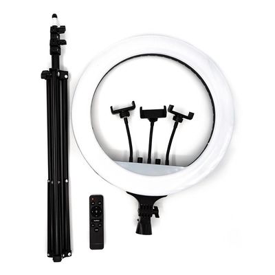 Кольцевая светодиодная лампа Soft Ring Light с штативом и пультом ДУ