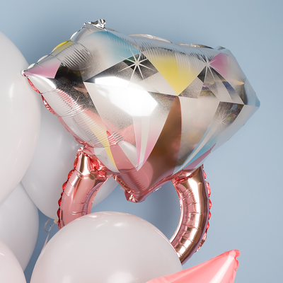 Кольцо, розовое золото