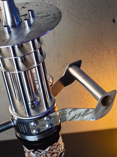 MICROGUN HOOKAH SILVER