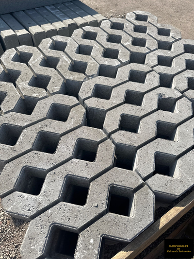 плитка эко газонная