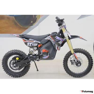 Электромотоцикл миникросс MOTAX 1500W Черно-красный