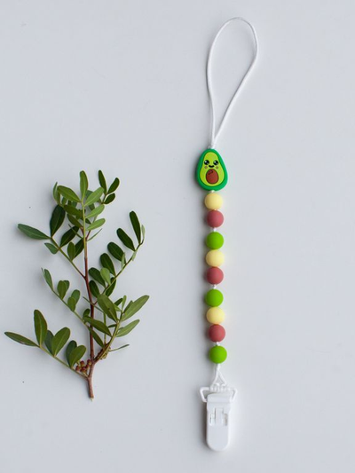 Мини-держатель для пустышки Авокадо