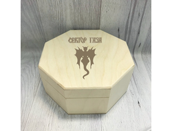 Шкатулка с гравировкой Сектор Газа, Юрий Хой №10