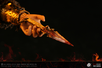 Скорпион, Ханзо Хасаши (Mortal Kombat 2021) - Коллекционная ФИГУРКА 1/6 Representative from Hell—Warrior Scorpion (EX049) - POPTOYS