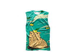 Майка 3D с полной запечаткой Капибара, Kapibara-san №27