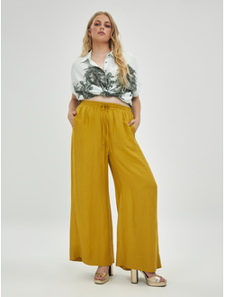 Купить брюки-палаццо для полных женщин