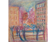 "Городской пейзаж" бумага пастель Кошельков Н.А. 1970-е годы