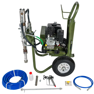 Окрасочный аппарат Командир с бензиновым двигателем, RUSCOMMANDER-B