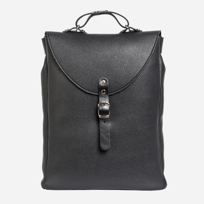 Рюкзак Kokosina City Черный из искусственной кожи