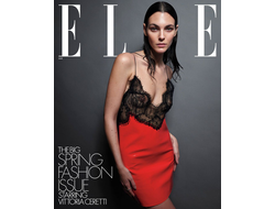Elle US Magazine March 2024 Vittoria Ceretti Cover, Иностранные журналы в Москве, Intpressshop