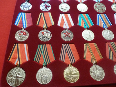 "Медали СССР в планшете" 4-я часть. Муляжи высокого качества!