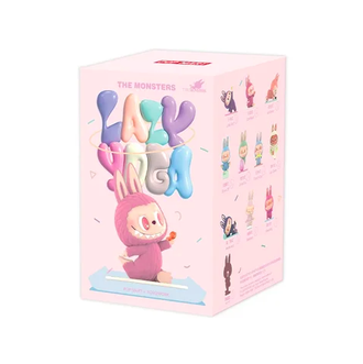 Pop Mart The Monsters Labubu Lazy Yoga Series Figures