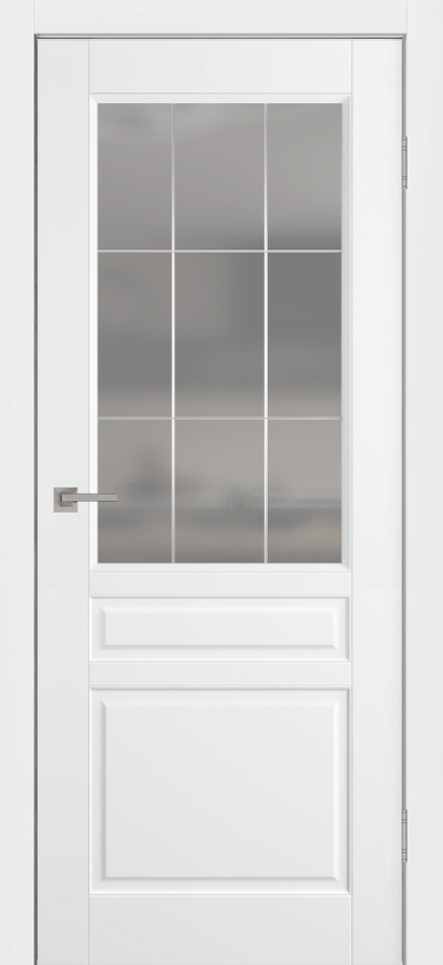 Рейне остекленная эмаль белая