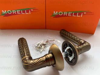 Дверные ручки Morelli "HERMITAGE-3" MH-32 COF Цвет - Кофе