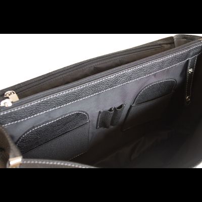 Кожаный портфель Feudo black (арт. 2014-01)